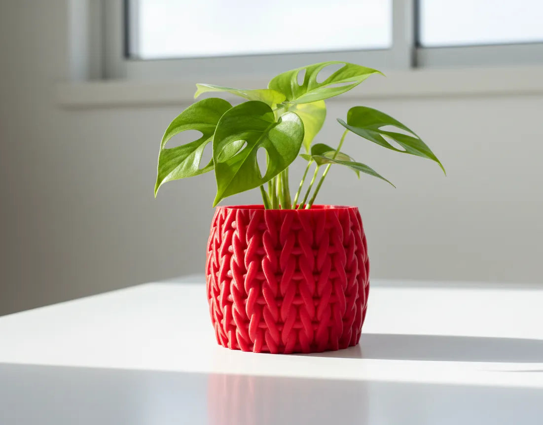 Knit Urtepotte