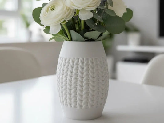 Knit Tall Vase