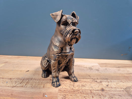 Dvärgschnauzer – Hundfigur
