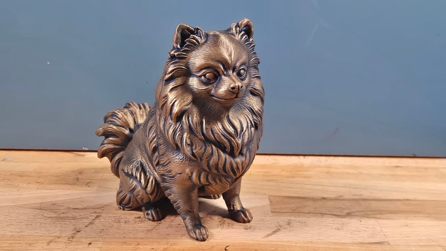 Pomeranian - Hundfigur