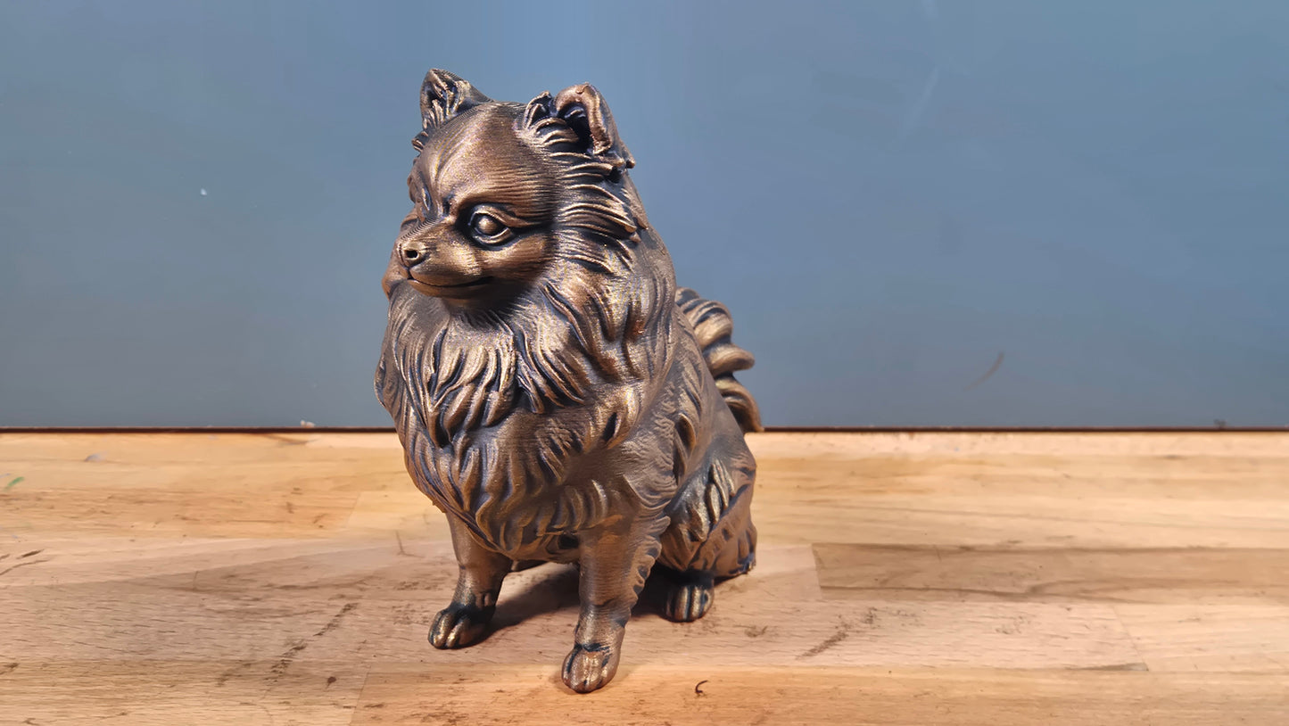 Pomeranian - Hundfigur