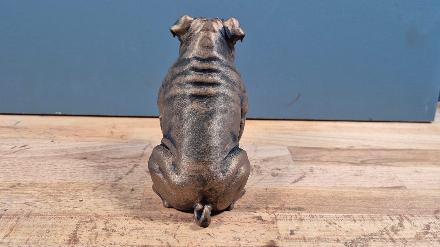 Engelsk bulldogg - Hundfigur