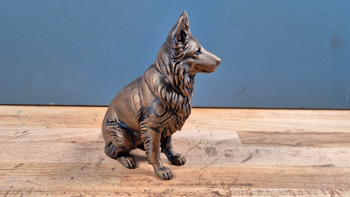 Långhårig schäferhund - Hundfigur