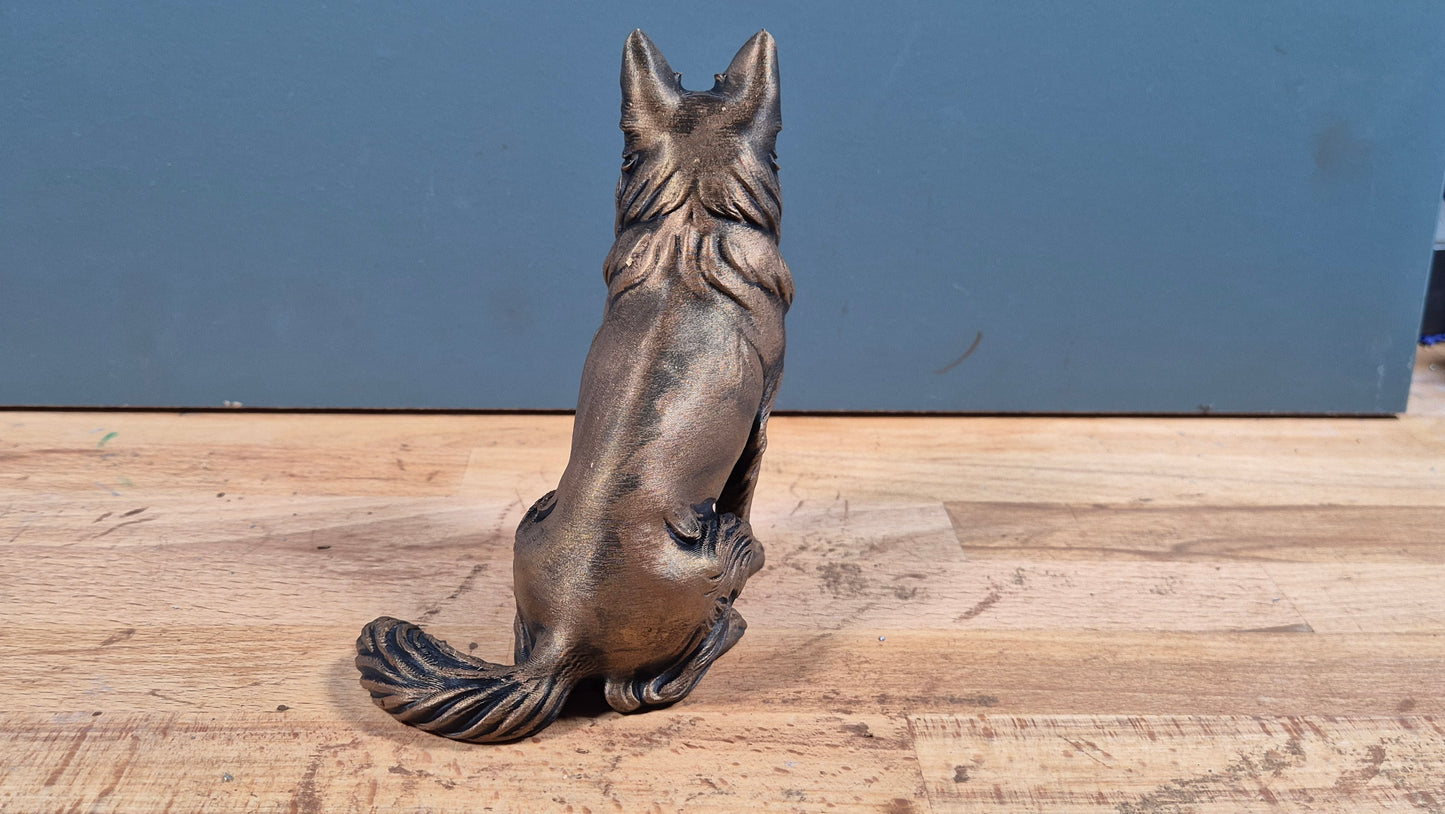 Långhårig schäferhund - Hundfigur