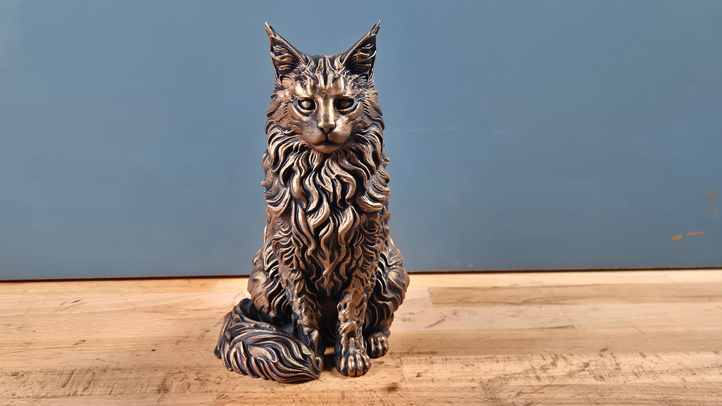 Maine Coon - Kattfigur