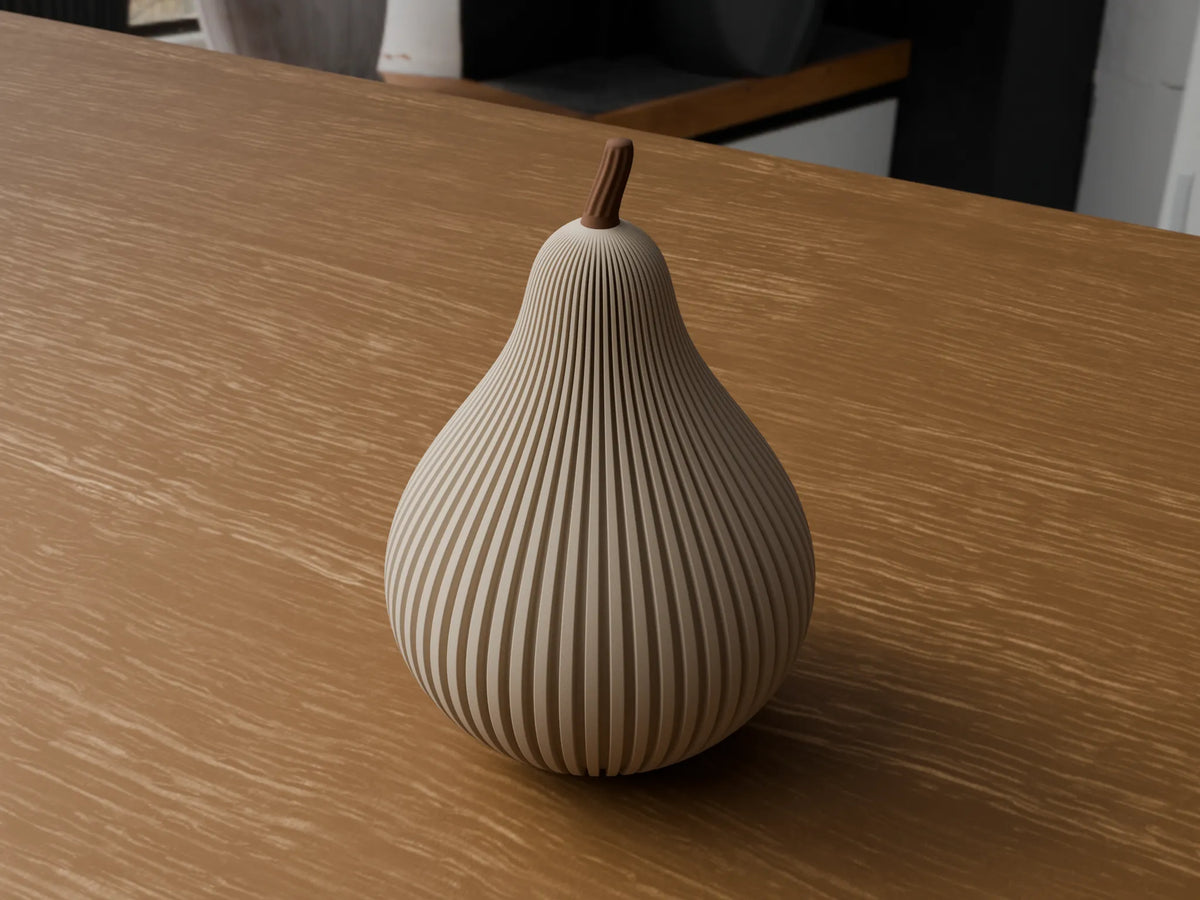 Efterårs Ribbed Pære
