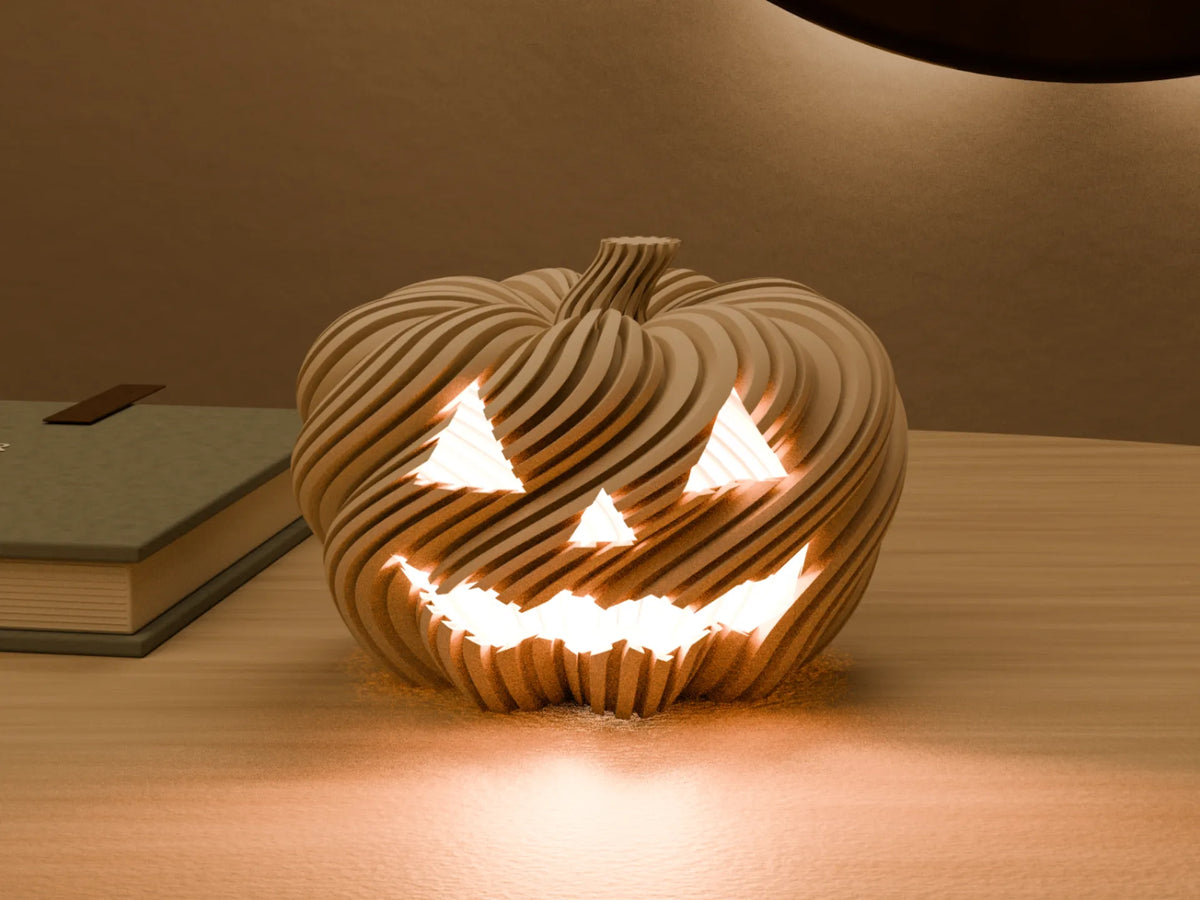 Jack-o'-Lantern Fyrfadsstage