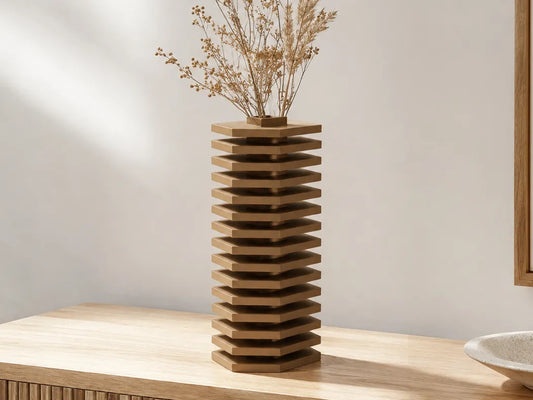 Lamellar Vase
