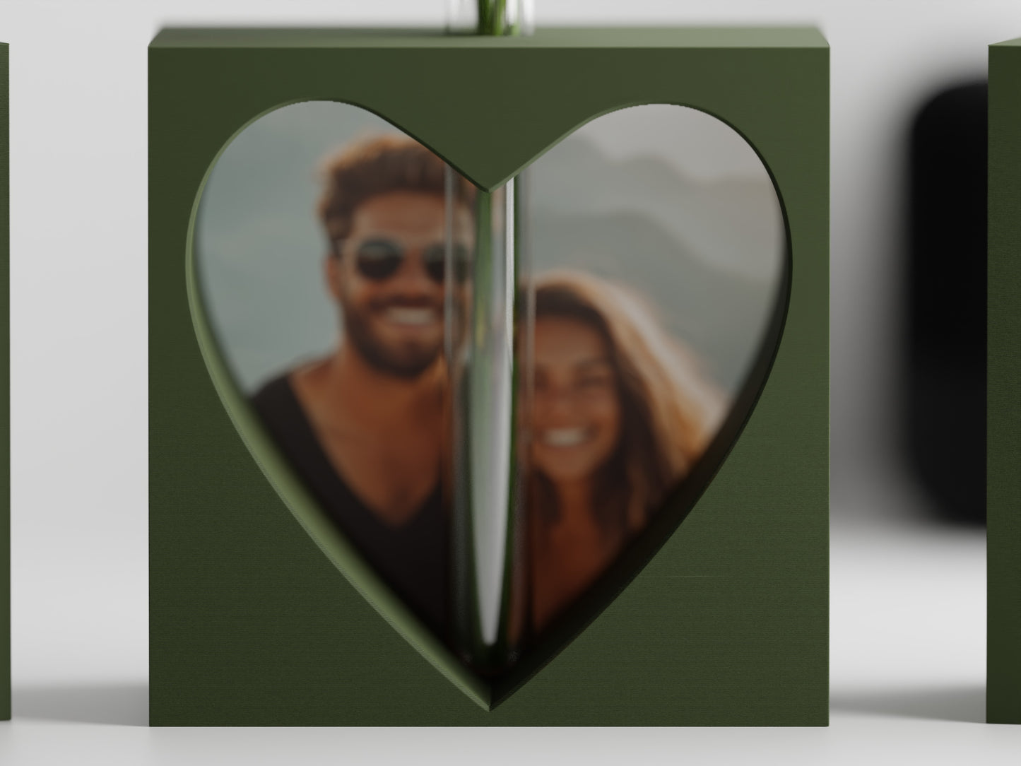 Alla hjärtans dag-hjärtvas med bild