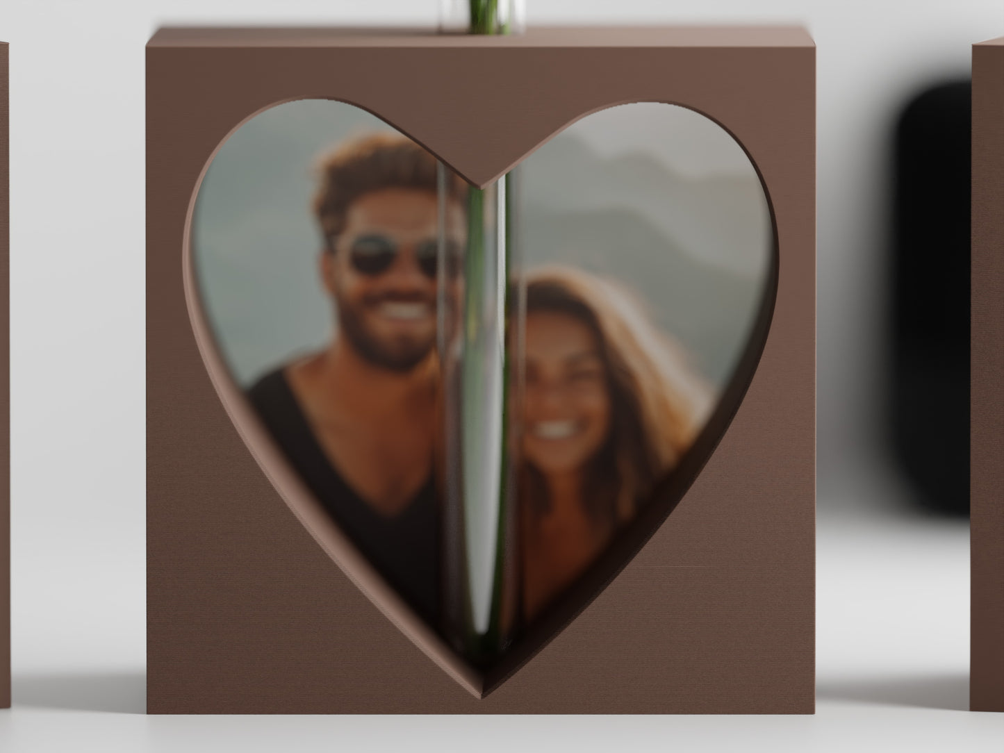 Alla hjärtans dag-hjärtvas med bild