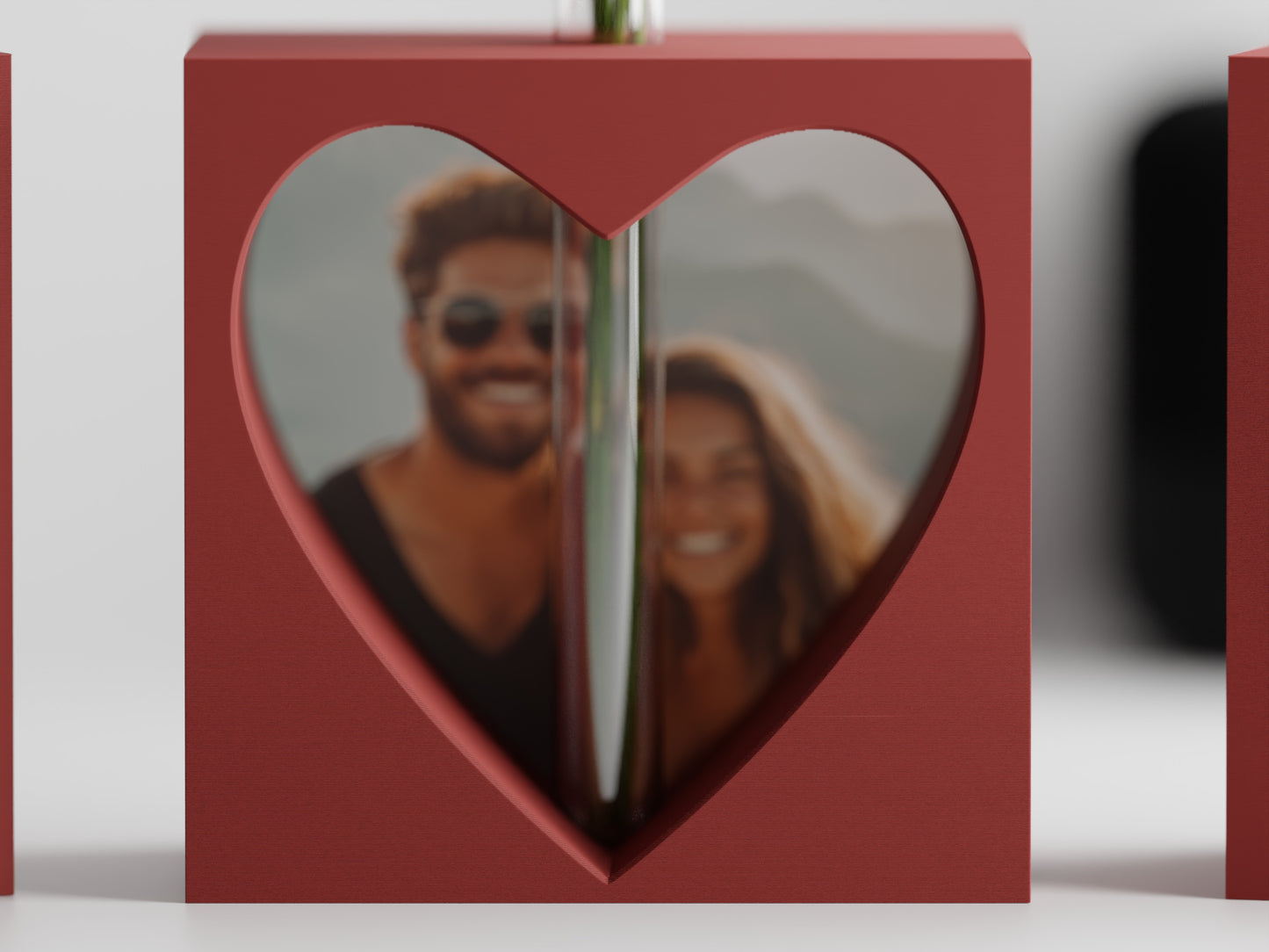 Alla hjärtans dag-hjärtvas med bild