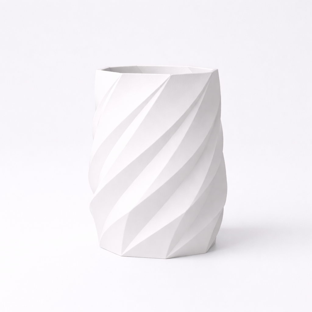 Geometrisk pennhållare vriden