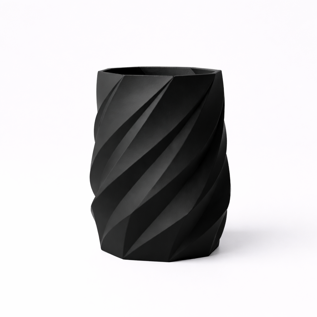 Geometrisk pennhållare vriden