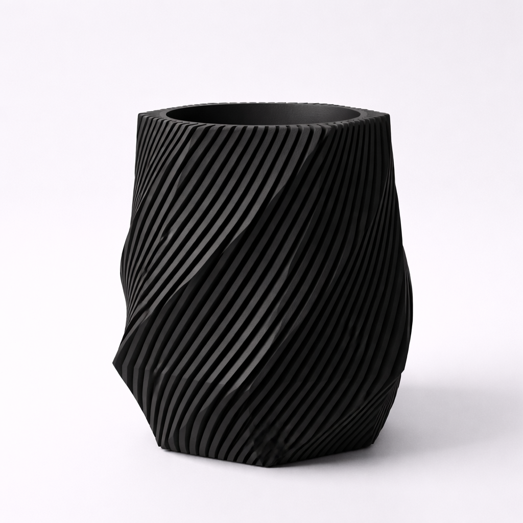 Geometrisk pennhållare flöde