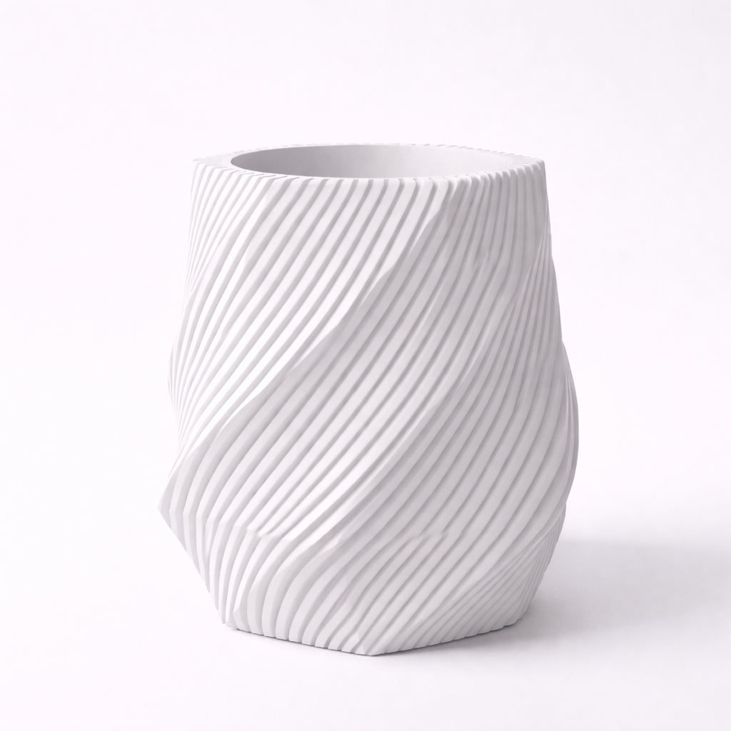 Geometrisk pennhållare flöde