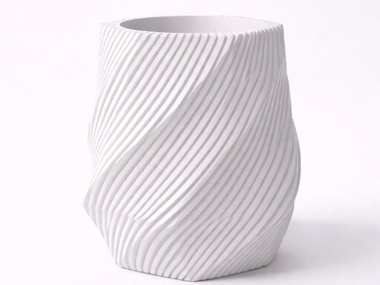 Geometrisk pennhållare flöde