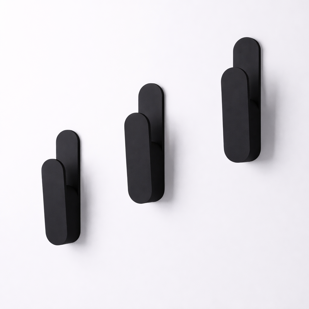3x förskjutna krokar