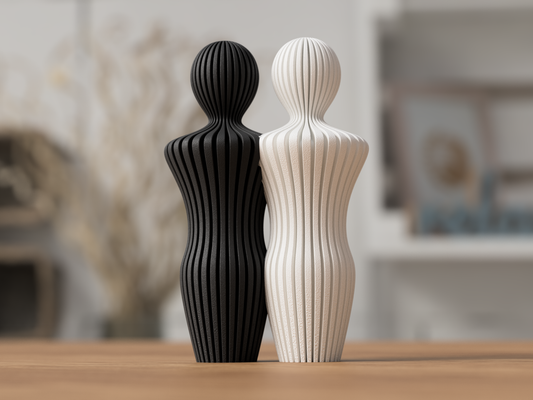 Parskulptur med 2 Män