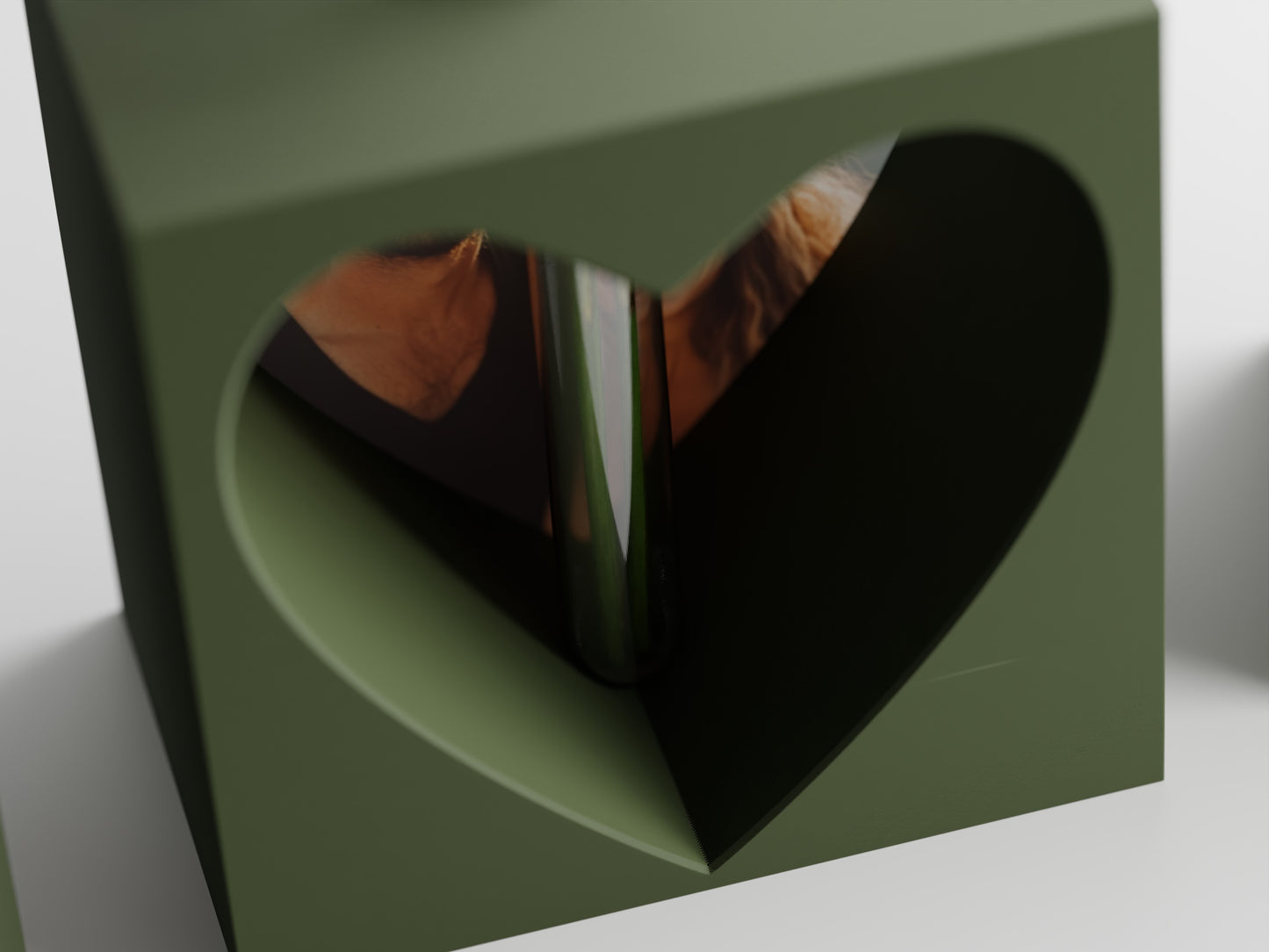 Alla hjärtans dag-hjärtvas med bild