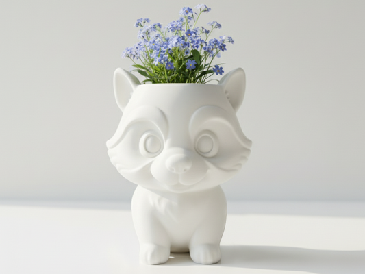Tvättbjörn Blomkruka