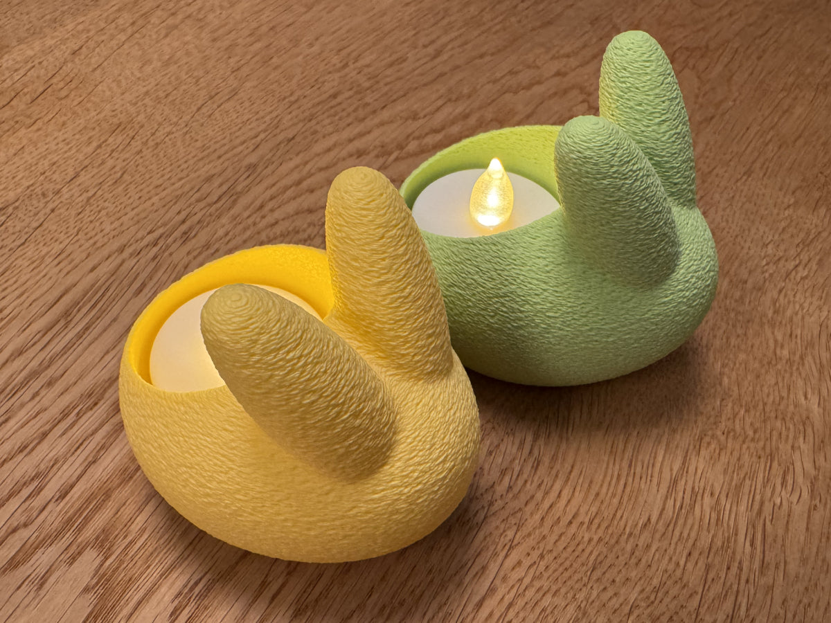 Påskhare Värmeljushållare