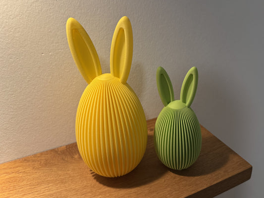 Påskägg Med Kaninöron