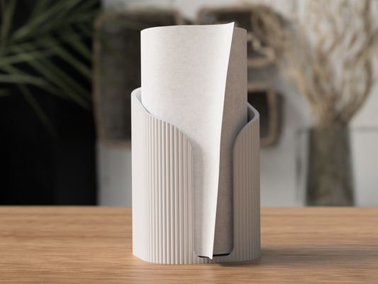 Minimalistisk Köksrullehållare