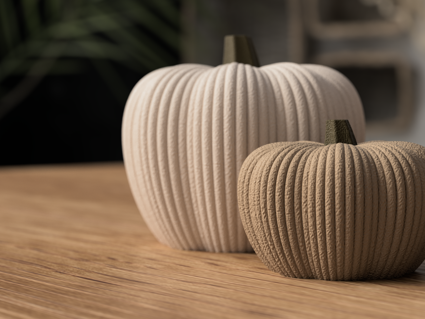 Japandi Pumpa – Minimalistisk höstdekoration
